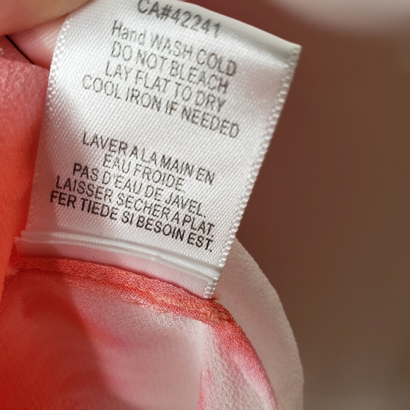 Young Fabulous & Broke Sheer Pink Ombre Top - Picture 7 of 10